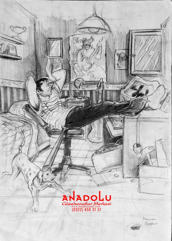 Anadolu Sanat İmgesel Çizimler Gaziantepda