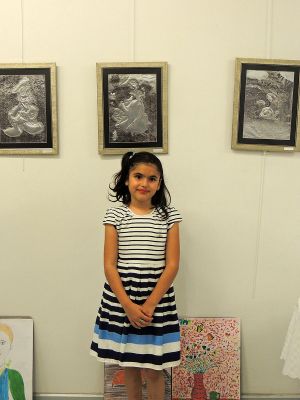 Çocukların Düzenlediği Resim Sergisi Gaziantepda