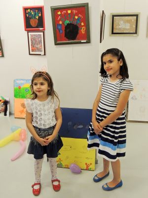 Çocuk Yönelik Resim Sergisi Gaziantepda