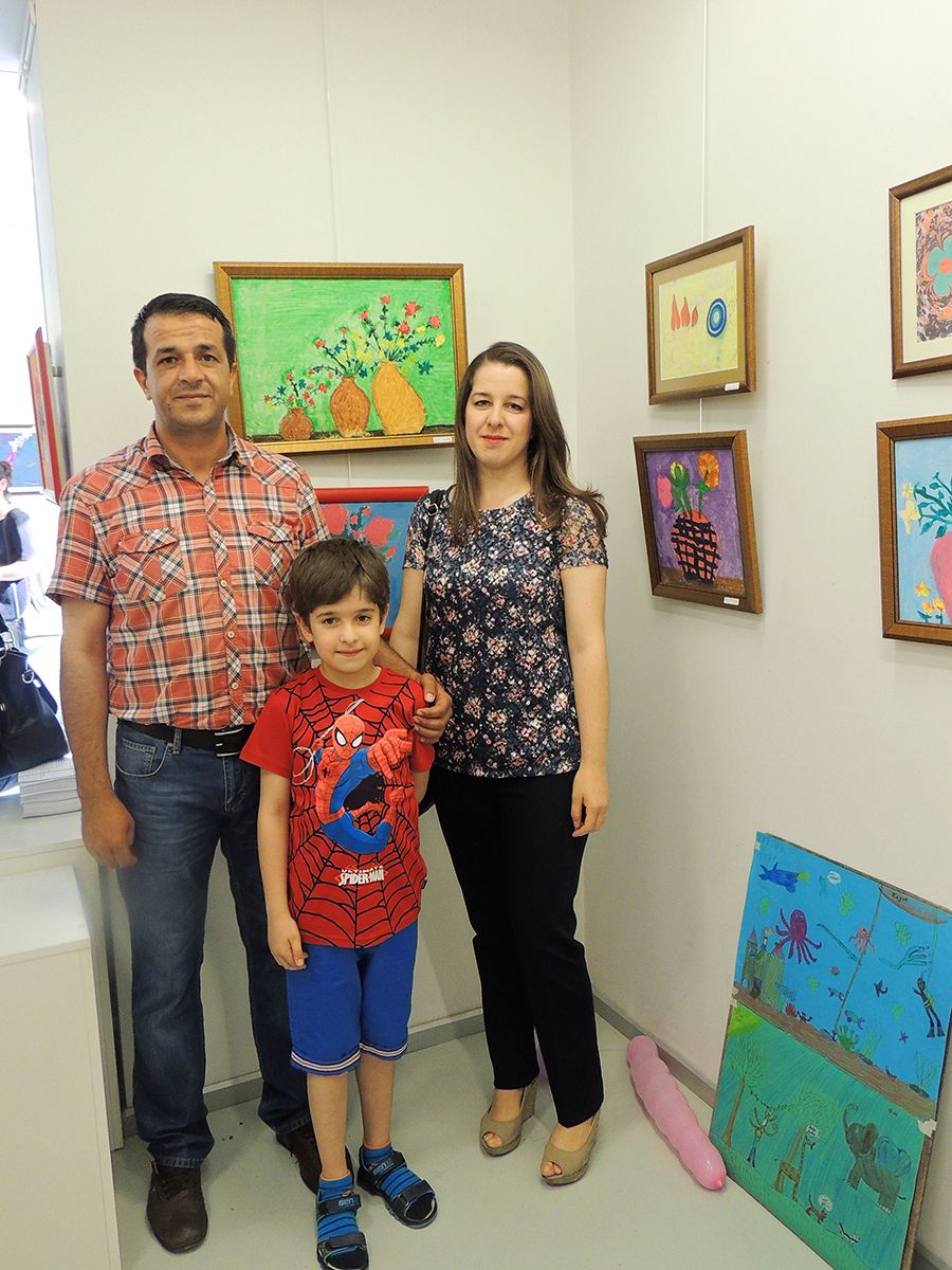 Çocukların Açtığı Resim Sergileri Gaziantepda