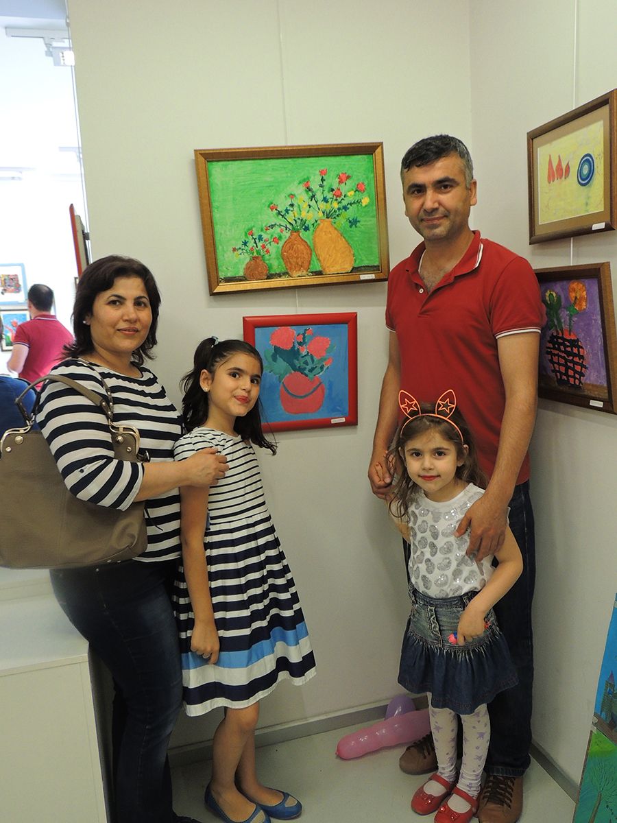 Çocuk Resim Sergisi Gaziantepda