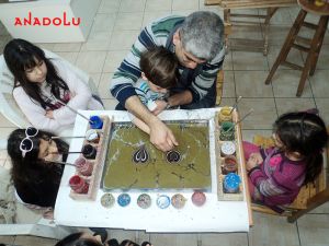 Çocuklar İçin Atölyesi Çizimleri Gaziantepda