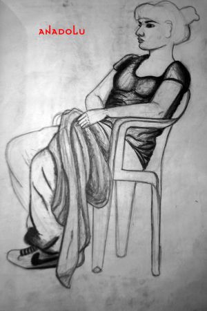 Kara kalem Model Çizim Örnekleri Gaziantepda