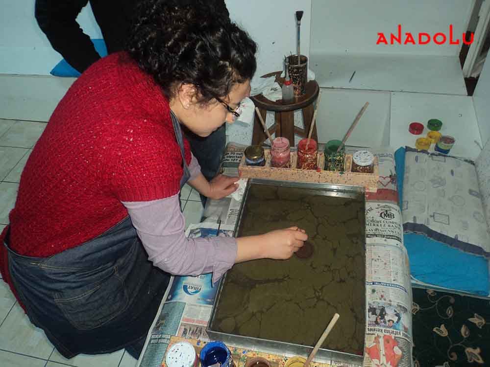 ebru etkinlikleri Gaziantepda