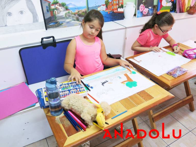 Gaziantepte Çocuklara Yönelik Pastel Boyama Kursu