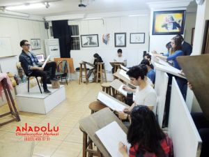 Gaziantepte Güzel Sanatlara Hazırlık Atölye Kursları