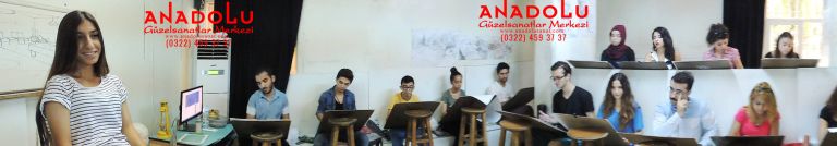 Gaziantepte Anadolu Güzel Sanatlar Fakülteleri İçin Yetenek Kursları