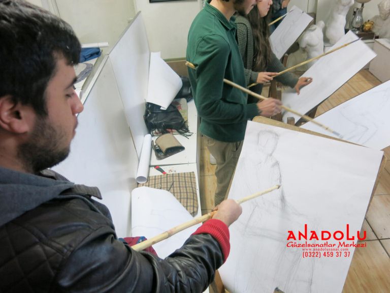 Güzel Sanatlar Fakülteleri İçin Çizim Kursları Gaziantepda