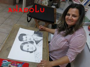 Karakalem Potre Çalışmaları Hobi Grupları Gaziantep