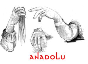 Karakalem El Çizimleri Gaziantepda