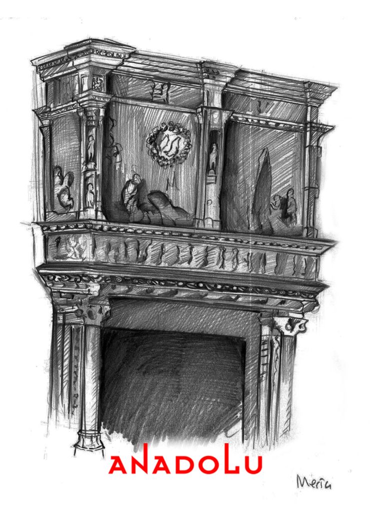 Karakalem Perspektif Çizim Örnekleri Gaziantepda