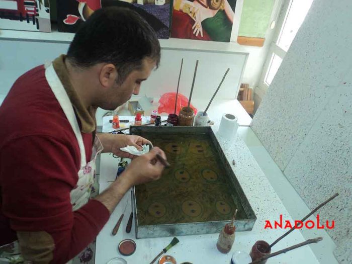 Gaziantepda Yetişkinler İçin Ebru Eğitimleri