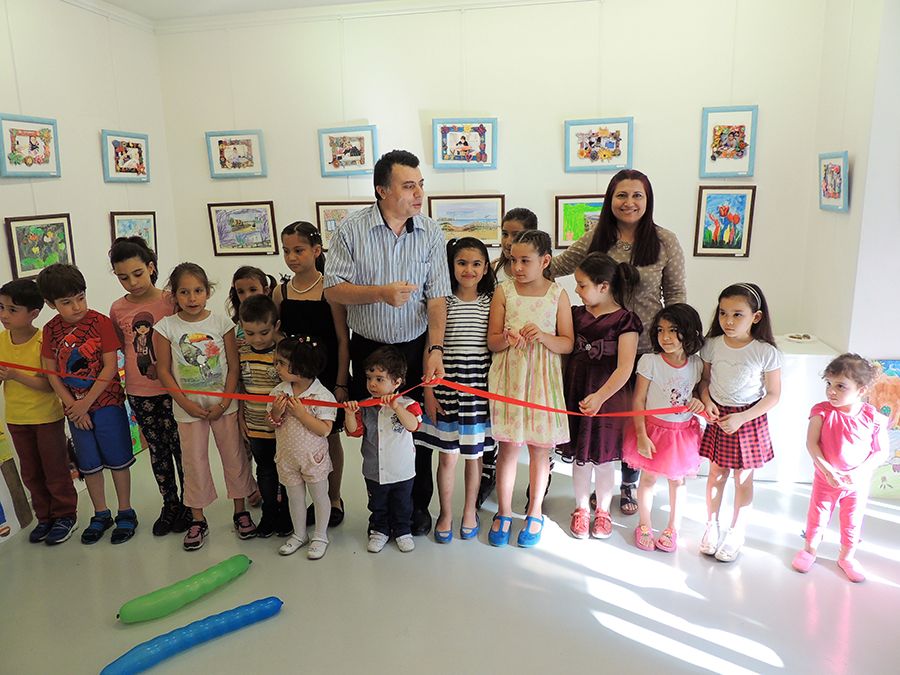 Minik Öğrencilerimizde Sergimizde Gaziantep