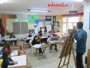 Çocuklarla Sanat Dersleri Gaziantepda