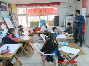 Çocuklarla Karakalem Kursları Gaziantepda