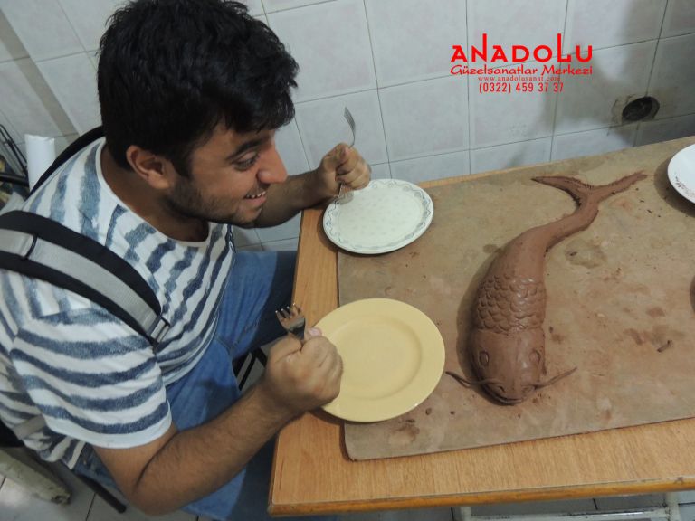 Anadolu Güzel Sanatlar Heykel Kursları Gaziantepda