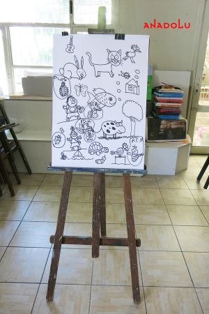 Çocuklar İçin Karikatür Örnekleri Gaziantepda