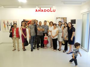 Gaziantepda Yağlıboya Resim Sergisinde