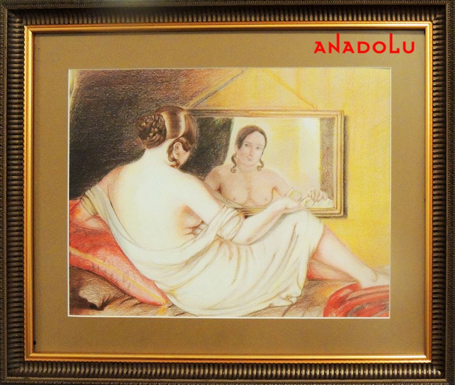 Kuru Boya Nü Çalışmaları Gaziantepda