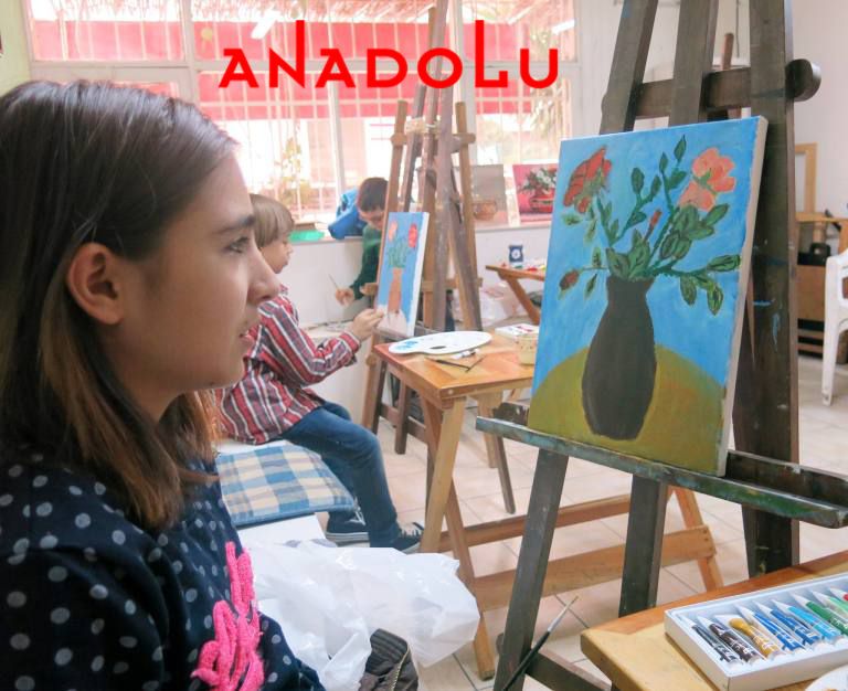 Gaziantepte Çocuklar İçin Yağlı Boya Kursları