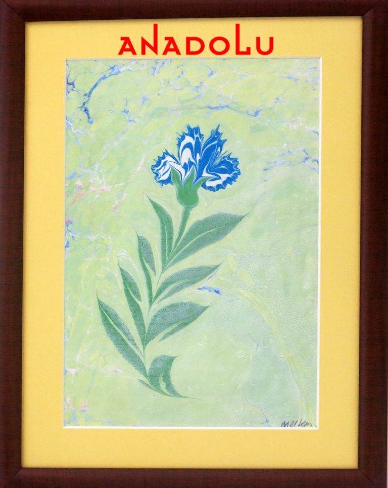 Gaziantepte Çocuk Ebru Sergisinde