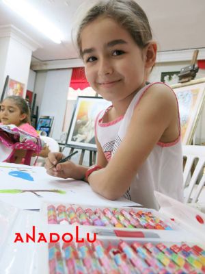 Gaziantepte Çocuklara Yönelik Resim Atölyeleri