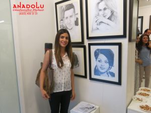 Güzel Sanatlar Fakültelerine Hazırlık Öğrencilerden Sergi Gaziantepda