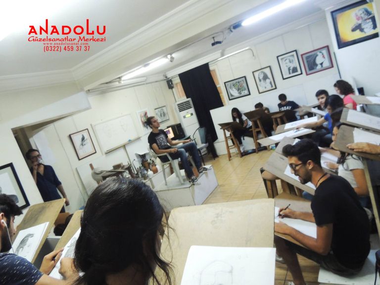 Anadolu Güzel Sanatlar Sanat Kursları Gaziantepda