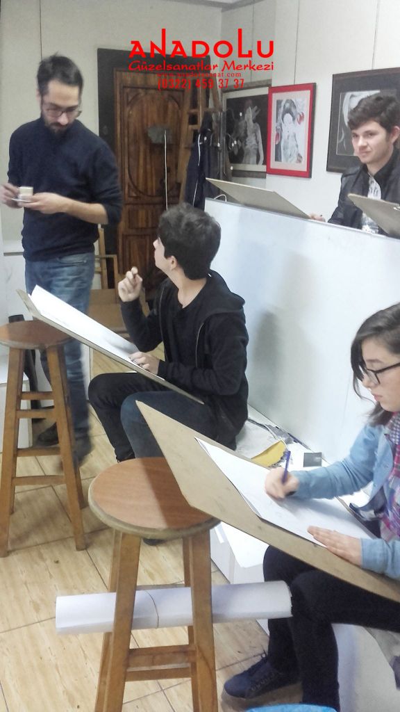 Gaziantepte Güzel Sanatlar Fakülteleri İçin Yetenek Kursları