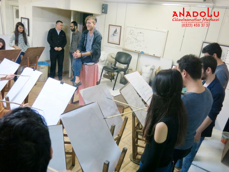 Güzel Sanatlar Fakülteleri İçin Karakalem Kursları Gaziantepda