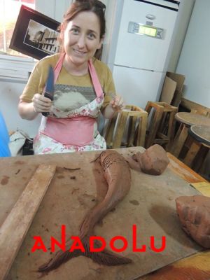 Hobi Kilden Balık Heykel Dersleri Gaziantep