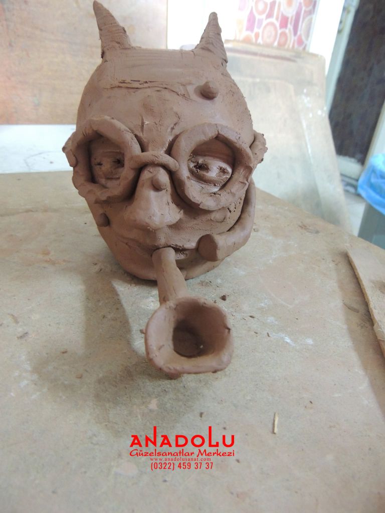 Kilden Büst Tasarımı Heykel Dersleri Gaziantep