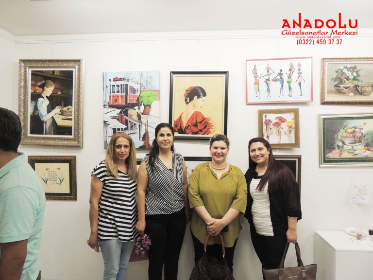 Hobi Grubu Resim Sergisi Gaziantep