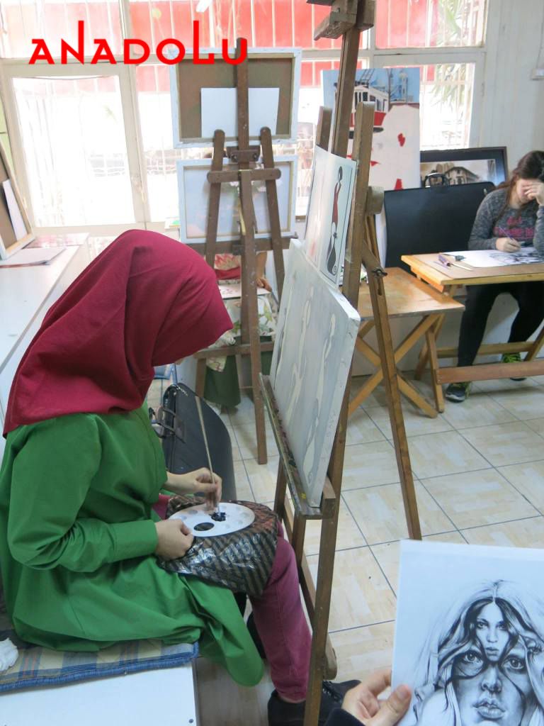 Yağlıboya Dersleri Hobi Grupları Gaziantepda