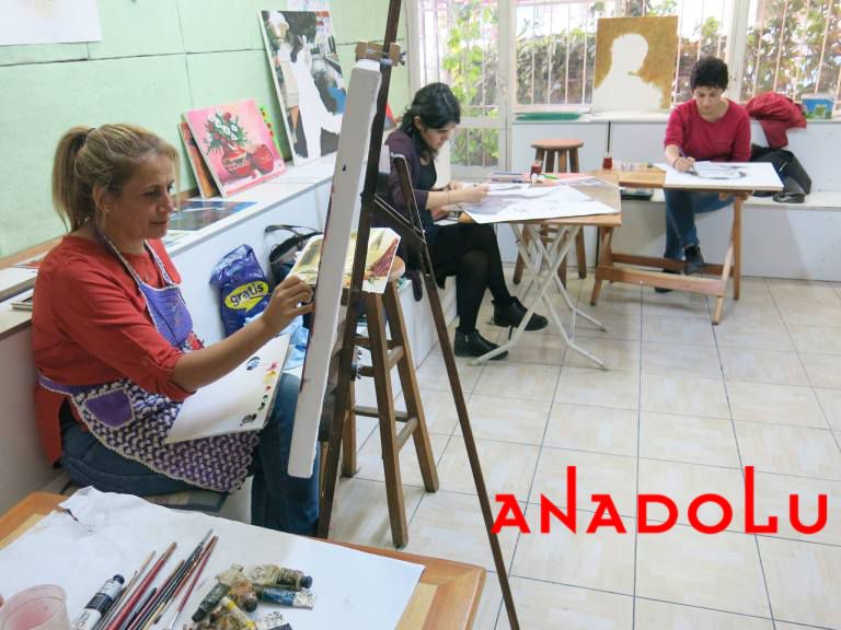 Hobiler İçin Yağlıboya Dersleri Gaziantepda