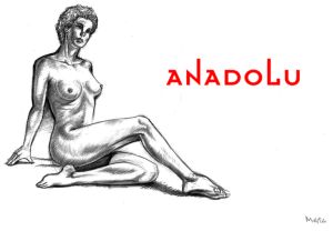 Karakalem Kadın Nü Çizim Örnekleri Gaziantepda