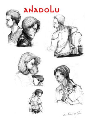 Karakalem Çizim Görselleri Gaziantepda