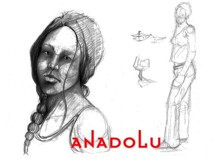 Gaziantepte Karakalem Örnekleri