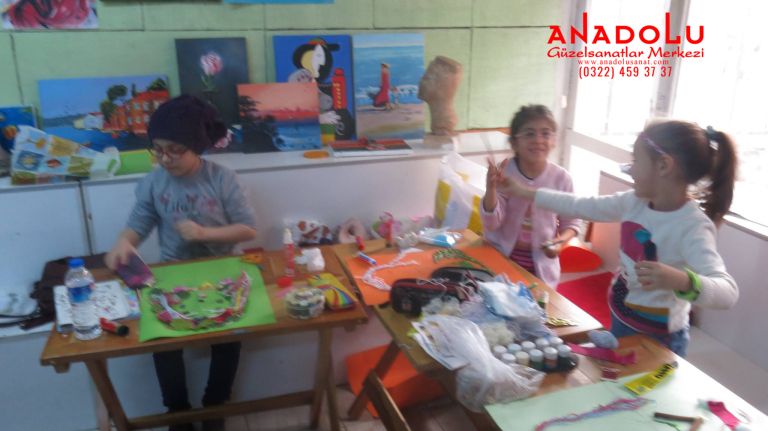 Gaziantepda Çocuklar İçin Yaratıcı Kurslar