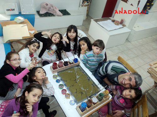 Çocuklar İçin Sanat Eğitimi Gaziantepda